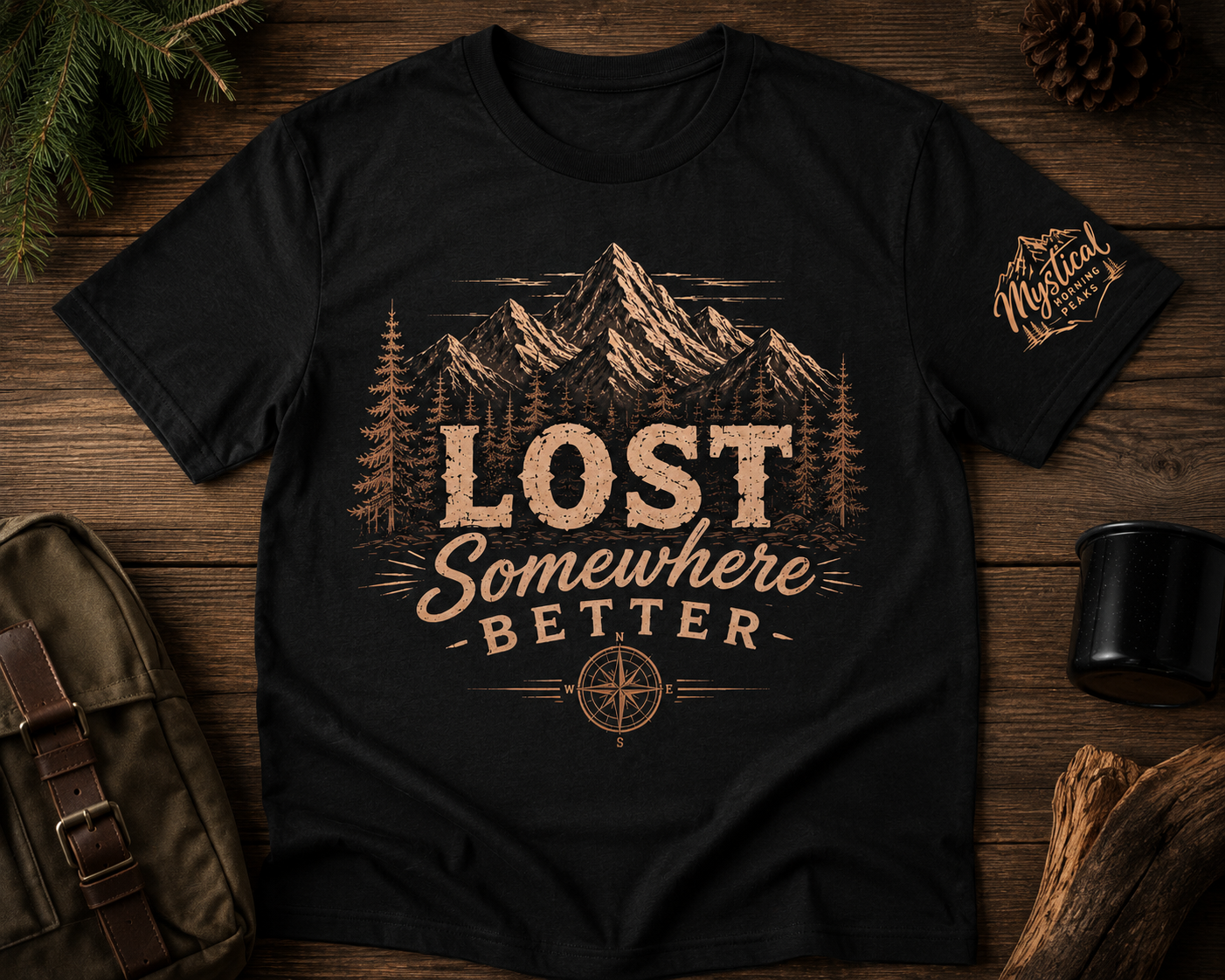 Graphic t-shirt featuring a professionally printed custom design on a comfortable unisex shirt, available in multiple colors and sizes.
