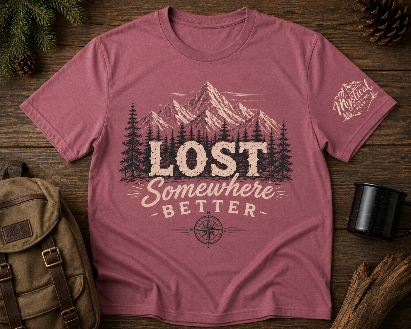 Graphic t-shirt featuring a professionally printed custom design on a comfortable unisex shirt, available in multiple colors and sizes.