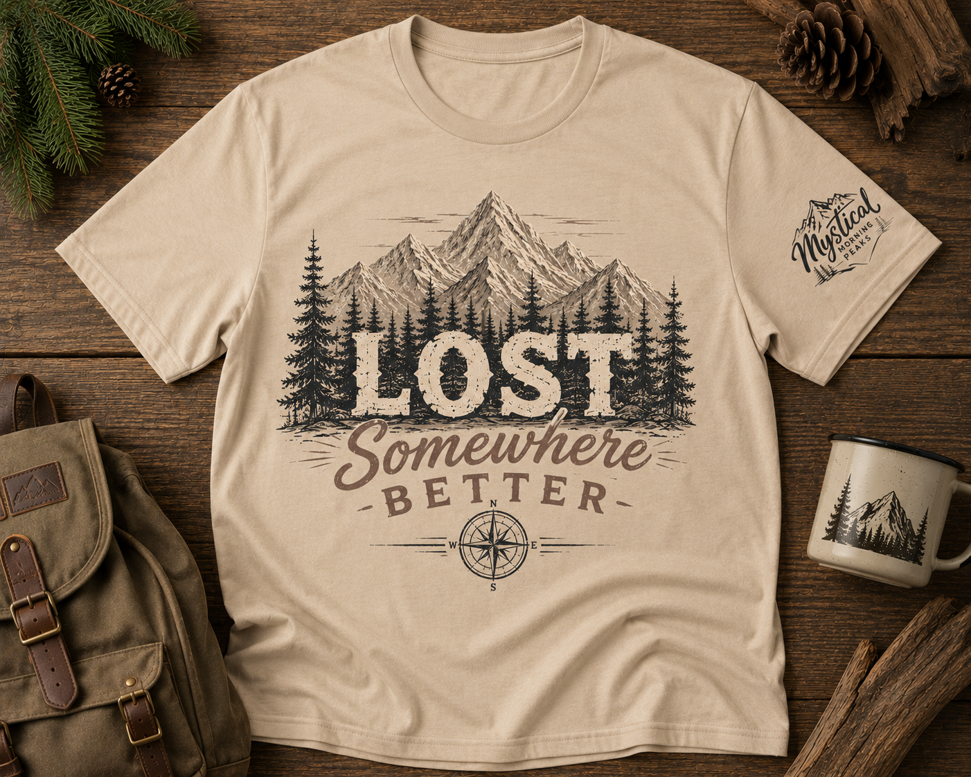 Graphic t-shirt featuring a professionally printed custom design on a comfortable unisex shirt, available in multiple colors and sizes.