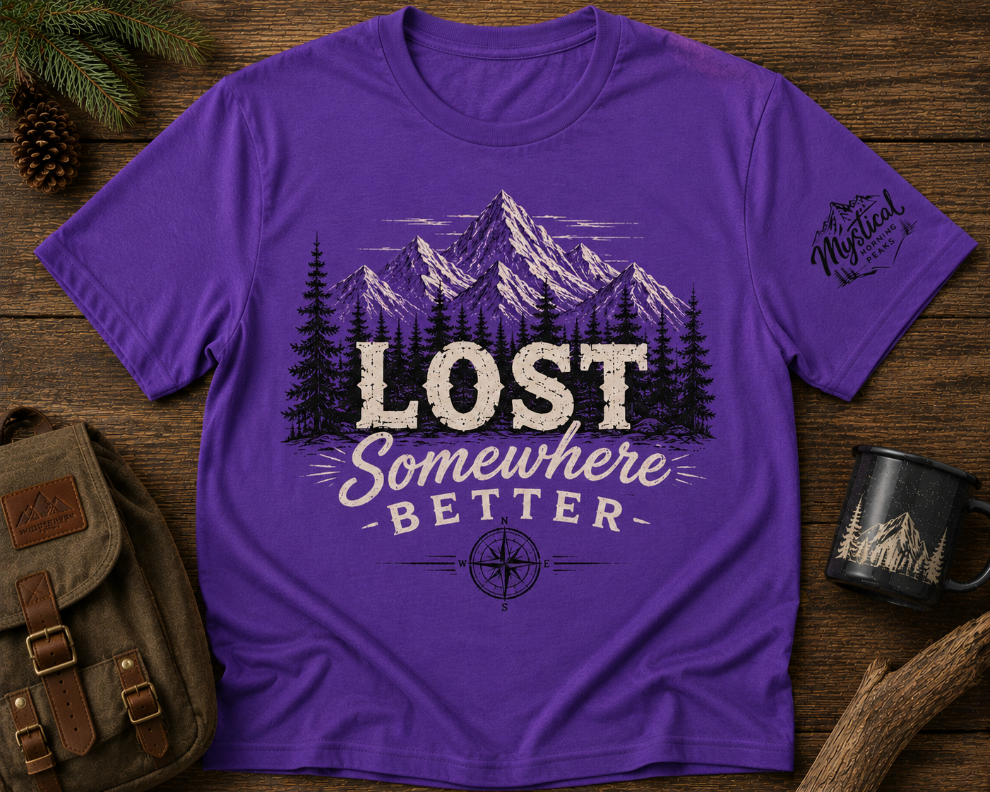 Graphic t-shirt featuring a professionally printed custom design on a comfortable unisex shirt, available in multiple colors and sizes.